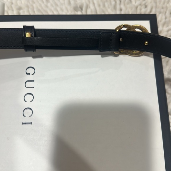 WOMEN’S GG MARMONT THIN BELT - Picture 14 of 14